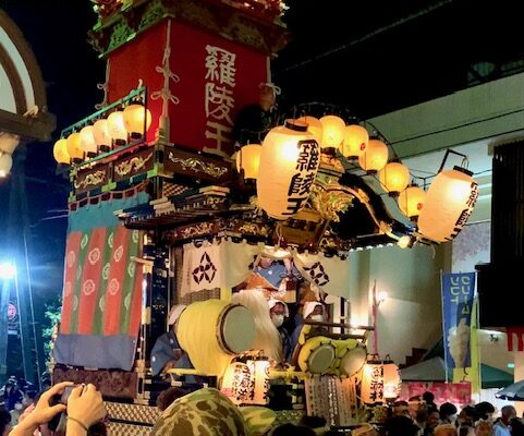 川越祭り　羅陵王　仲町