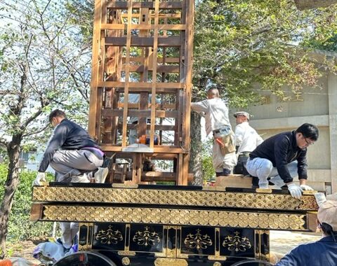 川越祭り 羅陵王 小江戸仲町